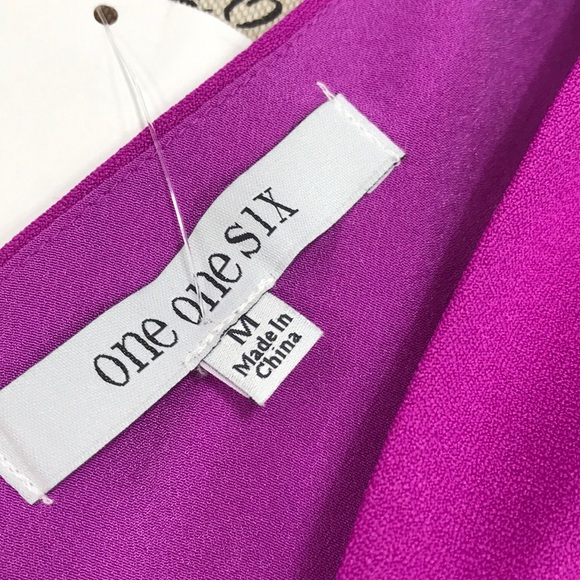 🎁 ONE ONE SIX Multi Drape Romper - Picture 6 of 8